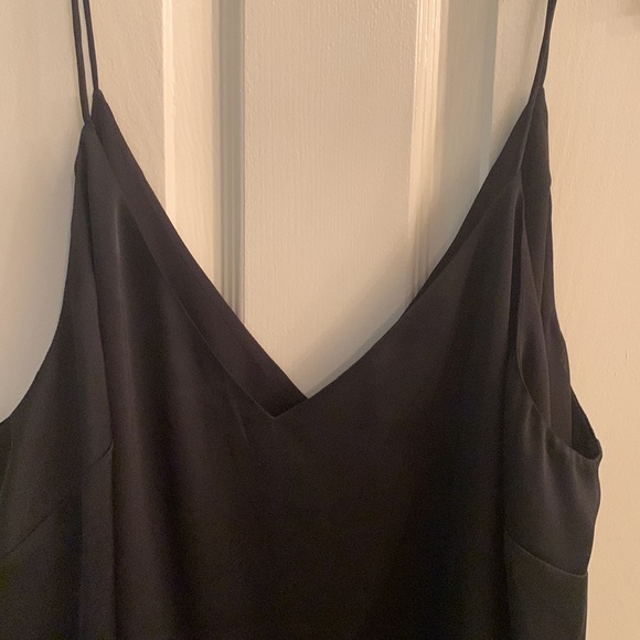 H&M NWT size XL black satin camisole top - Picture 6 of 10